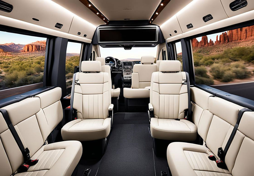 Luxury Mercedes Sprinter Interior